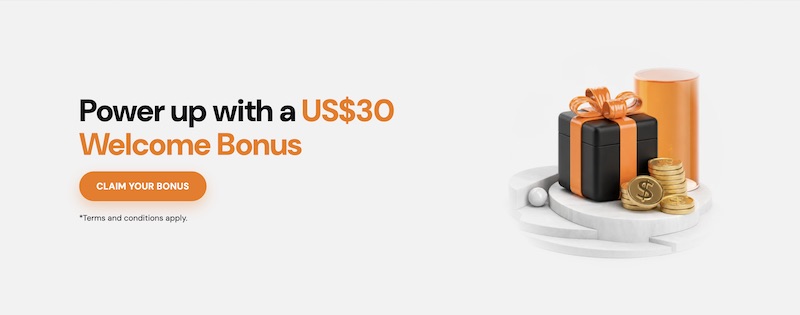 FXBITI No Deposit Bonus - $30 Welcome Bonus