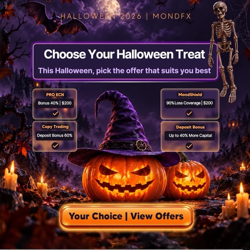 MondFx Halloween 2026 Promotion Offers Trading Bonuses, Lower Deposits, and Loss Compensation